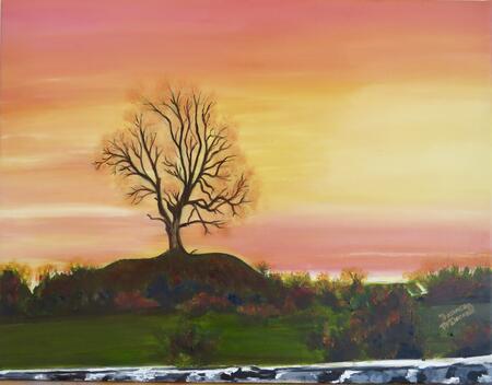 Sunset -Cloncurry Mound 