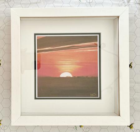 Sunset over Longwood