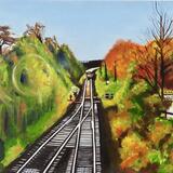 The Sligo train-leaving Enfield station