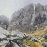 Fallen rock at  Devils Kitchen 