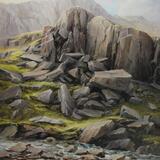 Rock Cascade Afon Peris