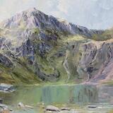 Llyn Glaslyn and Snowdon