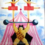 STRONG MAN     THE BALLET DANCERS