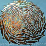 SHIMMERING FISHES on Aqua