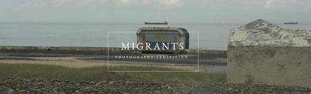 Migrants exhibition poster