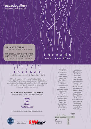 Threads poster/invitation