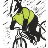 framed Badger prints